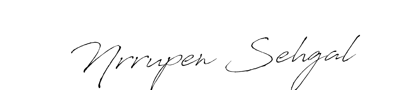 Use a signature maker to create a handwritten signature online. With this signature software, you can design (Antro_Vectra) your own signature for name Nrrupen Sehgal. Nrrupen Sehgal signature style 6 images and pictures png