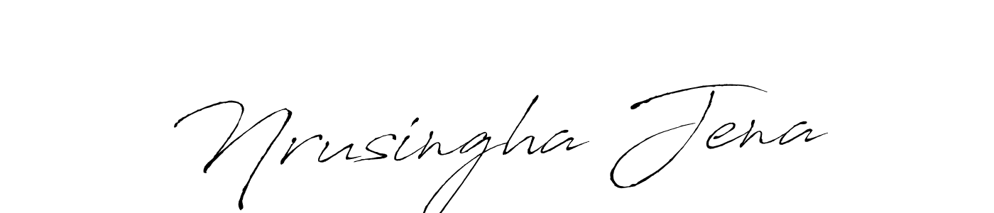 Also You can easily find your signature by using the search form. We will create Nrusingha Jena name handwritten signature images for you free of cost using Antro_Vectra sign style. Nrusingha Jena signature style 6 images and pictures png