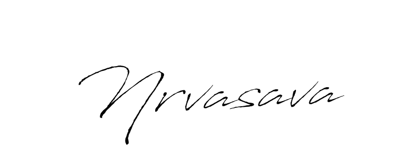 Nrvasava stylish signature style. Best Handwritten Sign (Antro_Vectra) for my name. Handwritten Signature Collection Ideas for my name Nrvasava. Nrvasava signature style 6 images and pictures png