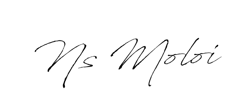 Similarly Antro_Vectra is the best handwritten signature design. Signature creator online .You can use it as an online autograph creator for name Ns Moloi. Ns Moloi signature style 6 images and pictures png