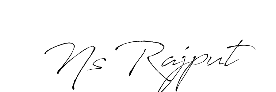 Similarly Antro_Vectra is the best handwritten signature design. Signature creator online .You can use it as an online autograph creator for name Ns Rajput. Ns Rajput signature style 6 images and pictures png