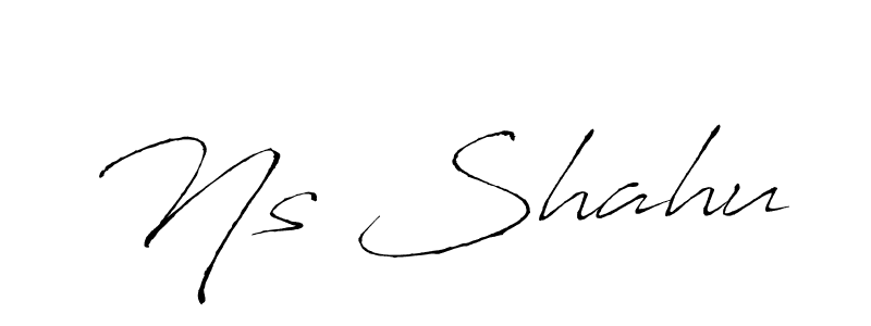 Make a beautiful signature design for name Ns Shahu. Use this online signature maker to create a handwritten signature for free. Ns Shahu signature style 6 images and pictures png