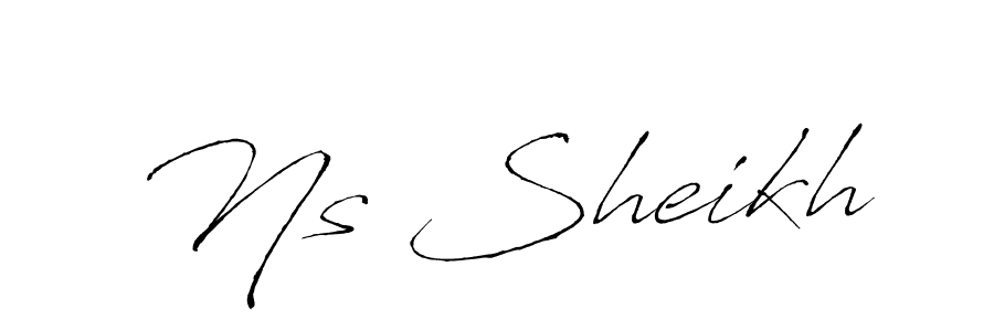 Here are the top 10 professional signature styles for the name Ns Sheikh. These are the best autograph styles you can use for your name. Ns Sheikh signature style 6 images and pictures png