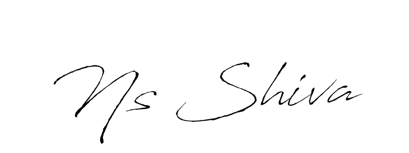 This is the best signature style for the Ns Shiva name. Also you like these signature font (Antro_Vectra). Mix name signature. Ns Shiva signature style 6 images and pictures png