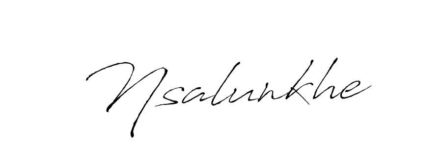 Once you've used our free online signature maker to create your best signature Antro_Vectra style, it's time to enjoy all of the benefits that Nsalunkhe name signing documents. Nsalunkhe signature style 6 images and pictures png