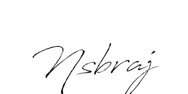 Make a beautiful signature design for name Nsbraj. Use this online signature maker to create a handwritten signature for free. Nsbraj signature style 6 images and pictures png