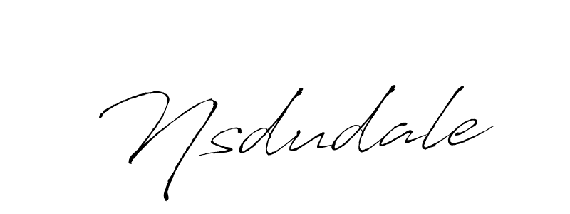 How to make Nsdudale name signature. Use Antro_Vectra style for creating short signs online. This is the latest handwritten sign. Nsdudale signature style 6 images and pictures png