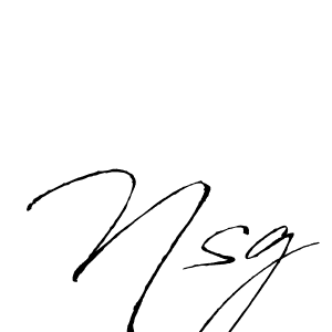 The best way (Antro_Vectra) to make a short signature is to pick only two or three words in your name. The name Nsg include a total of six letters. For converting this name. Nsg signature style 6 images and pictures png