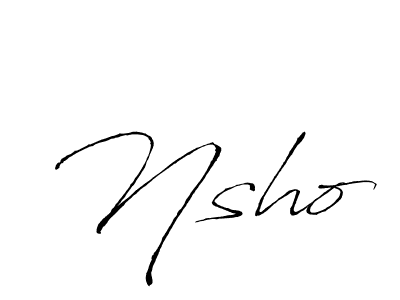 Similarly Antro_Vectra is the best handwritten signature design. Signature creator online .You can use it as an online autograph creator for name Nsho. Nsho signature style 6 images and pictures png