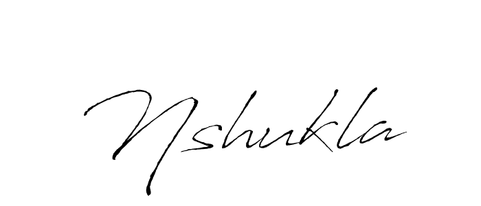 Design your own signature with our free online signature maker. With this signature software, you can create a handwritten (Antro_Vectra) signature for name Nshukla. Nshukla signature style 6 images and pictures png