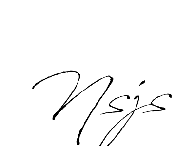 Check out images of Autograph of Nsjs name. Actor Nsjs Signature Style. Antro_Vectra is a professional sign style online. Nsjs signature style 6 images and pictures png