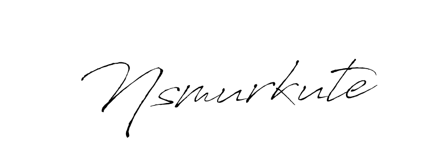 You should practise on your own different ways (Antro_Vectra) to write your name (Nsmurkute) in signature. don't let someone else do it for you. Nsmurkute signature style 6 images and pictures png