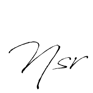 Similarly Antro_Vectra is the best handwritten signature design. Signature creator online .You can use it as an online autograph creator for name Nsr. Nsr signature style 6 images and pictures png