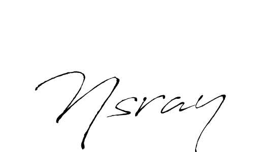 How to Draw Nsray signature style? Antro_Vectra is a latest design signature styles for name Nsray. Nsray signature style 6 images and pictures png