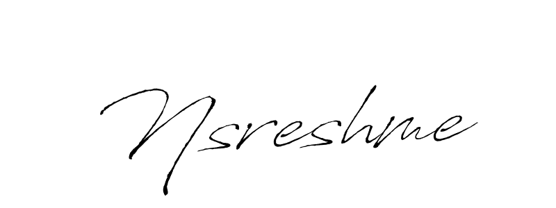 Best and Professional Signature Style for Nsreshme. Antro_Vectra Best Signature Style Collection. Nsreshme signature style 6 images and pictures png