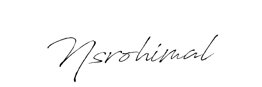 See photos of Nsrohimal official signature by Spectra . Check more albums & portfolios. Read reviews & check more about Antro_Vectra font. Nsrohimal signature style 6 images and pictures png