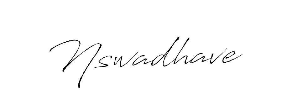 Once you've used our free online signature maker to create your best signature Antro_Vectra style, it's time to enjoy all of the benefits that Nswadhave name signing documents. Nswadhave signature style 6 images and pictures png