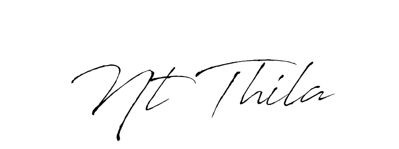 Also we have Nt Thila name is the best signature style. Create professional handwritten signature collection using Antro_Vectra autograph style. Nt Thila signature style 6 images and pictures png