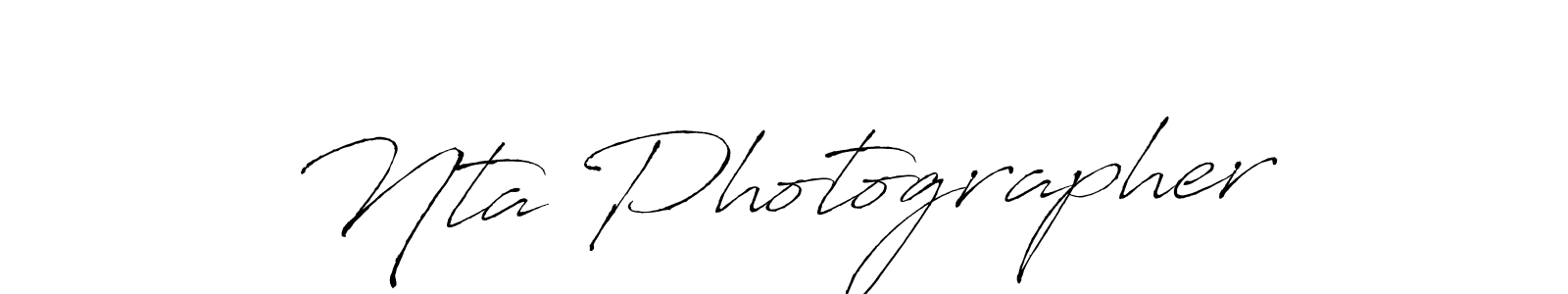 Also we have Nta Photographer name is the best signature style. Create professional handwritten signature collection using Antro_Vectra autograph style. Nta Photographer signature style 6 images and pictures png