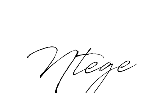Create a beautiful signature design for name Ntege. With this signature (Antro_Vectra) fonts, you can make a handwritten signature for free. Ntege signature style 6 images and pictures png