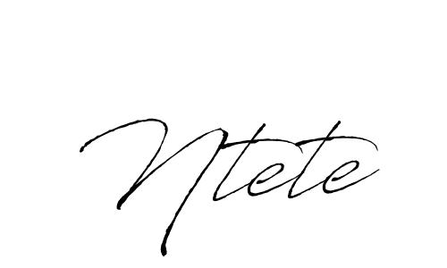 Best and Professional Signature Style for Ntete. Antro_Vectra Best Signature Style Collection. Ntete signature style 6 images and pictures png