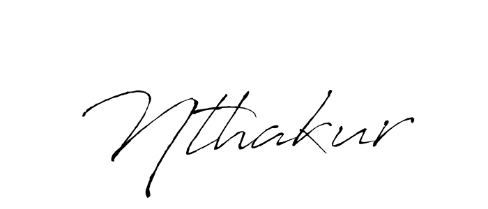 Antro_Vectra is a professional signature style that is perfect for those who want to add a touch of class to their signature. It is also a great choice for those who want to make their signature more unique. Get Nthakur name to fancy signature for free. Nthakur signature style 6 images and pictures png