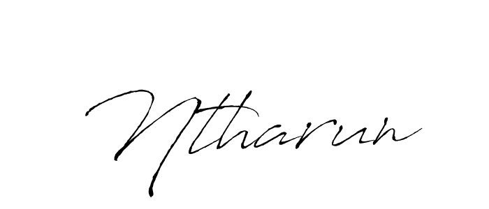 The best way (Antro_Vectra) to make a short signature is to pick only two or three words in your name. The name Ntharun include a total of six letters. For converting this name. Ntharun signature style 6 images and pictures png