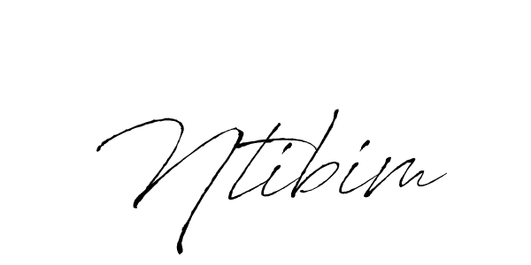 Make a beautiful signature design for name Ntibim. With this signature (Antro_Vectra) style, you can create a handwritten signature for free. Ntibim signature style 6 images and pictures png