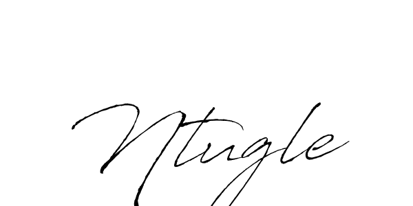 You should practise on your own different ways (Antro_Vectra) to write your name (Ntugle) in signature. don't let someone else do it for you. Ntugle signature style 6 images and pictures png