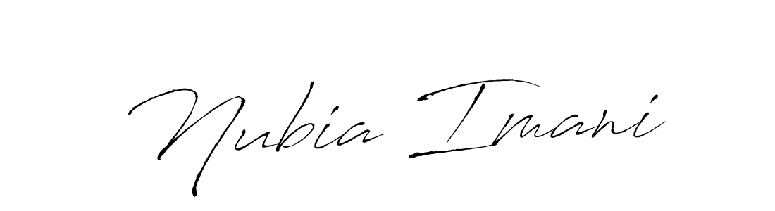 Make a beautiful signature design for name Nubia Imani. Use this online signature maker to create a handwritten signature for free. Nubia Imani signature style 6 images and pictures png