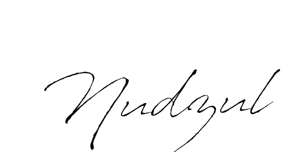 Design your own signature with our free online signature maker. With this signature software, you can create a handwritten (Antro_Vectra) signature for name Nudzul. Nudzul signature style 6 images and pictures png