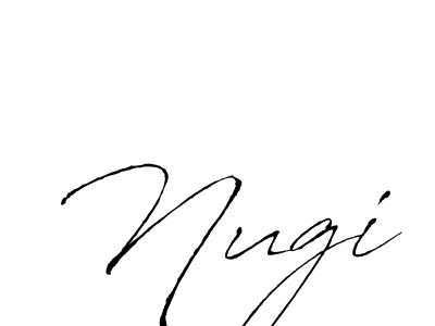 See photos of Nugi official signature by Spectra . Check more albums & portfolios. Read reviews & check more about Antro_Vectra font. Nugi signature style 6 images and pictures png