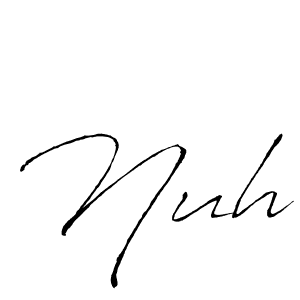Create a beautiful signature design for name Nuh. With this signature (Antro_Vectra) fonts, you can make a handwritten signature for free. Nuh signature style 6 images and pictures png