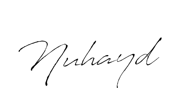 Design your own signature with our free online signature maker. With this signature software, you can create a handwritten (Antro_Vectra) signature for name Nuhayd. Nuhayd signature style 6 images and pictures png