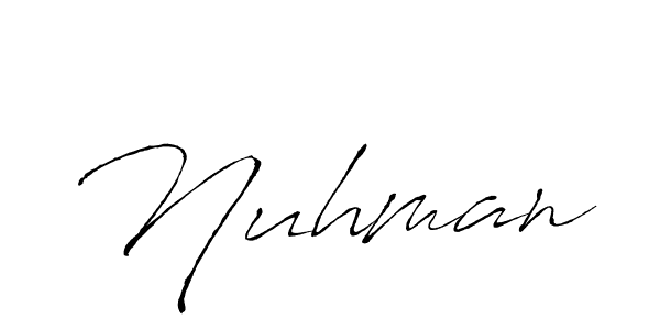 How to make Nuhman name signature. Use Antro_Vectra style for creating short signs online. This is the latest handwritten sign. Nuhman signature style 6 images and pictures png