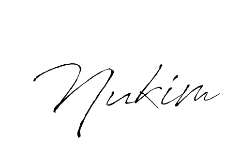 Also we have Nukim name is the best signature style. Create professional handwritten signature collection using Antro_Vectra autograph style. Nukim signature style 6 images and pictures png