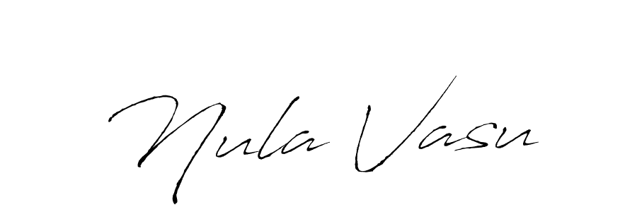 You should practise on your own different ways (Antro_Vectra) to write your name (Nula Vasu) in signature. don't let someone else do it for you. Nula Vasu signature style 6 images and pictures png