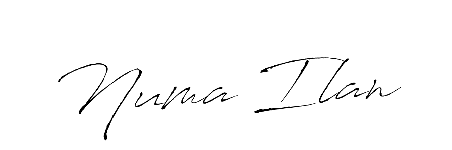 Similarly Antro_Vectra is the best handwritten signature design. Signature creator online .You can use it as an online autograph creator for name Numa Ilan. Numa Ilan signature style 6 images and pictures png