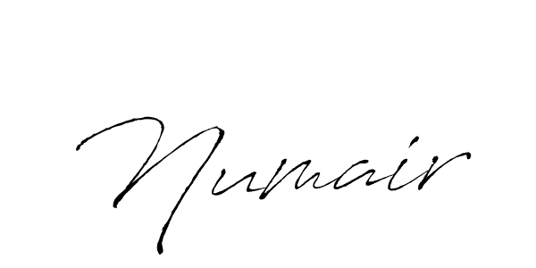 Antro_Vectra is a professional signature style that is perfect for those who want to add a touch of class to their signature. It is also a great choice for those who want to make their signature more unique. Get Numair name to fancy signature for free. Numair signature style 6 images and pictures png