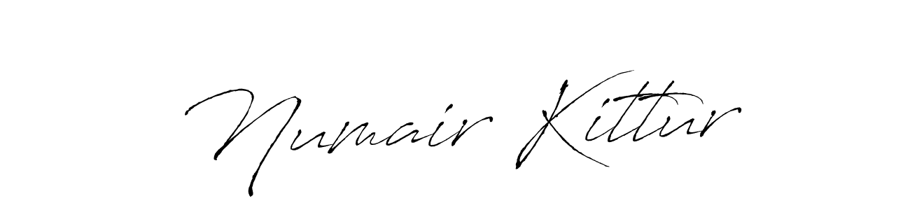 How to make Numair Kittur name signature. Use Antro_Vectra style for creating short signs online. This is the latest handwritten sign. Numair Kittur signature style 6 images and pictures png