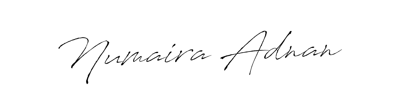 Numaira Adnan stylish signature style. Best Handwritten Sign (Antro_Vectra) for my name. Handwritten Signature Collection Ideas for my name Numaira Adnan. Numaira Adnan signature style 6 images and pictures png