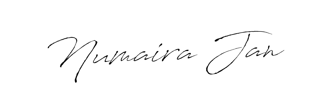 Create a beautiful signature design for name Numaira Jan. With this signature (Antro_Vectra) fonts, you can make a handwritten signature for free. Numaira Jan signature style 6 images and pictures png