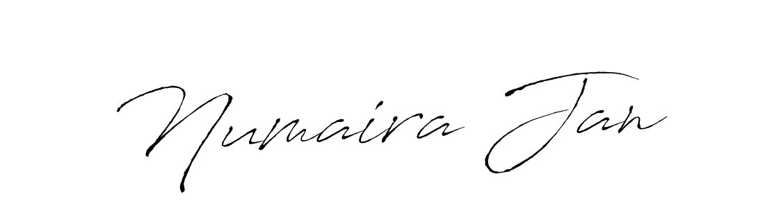 Create a beautiful signature design for name Numaira Jan. With this signature (Antro_Vectra) fonts, you can make a handwritten signature for free. Numaira Jan signature style 6 images and pictures png