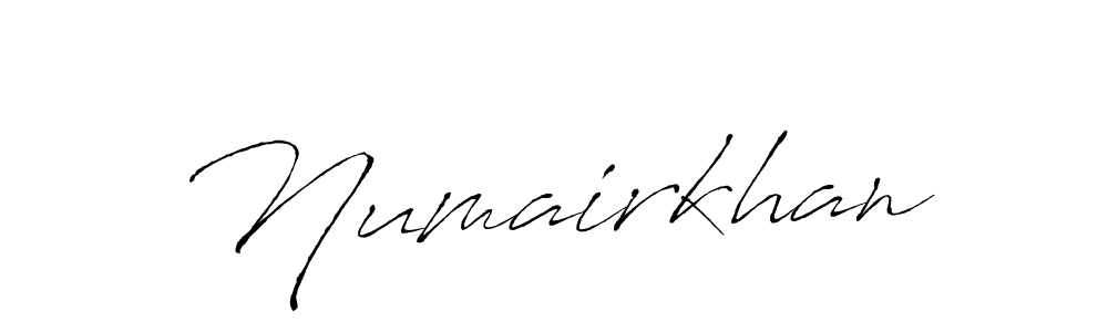 Use a signature maker to create a handwritten signature online. With this signature software, you can design (Antro_Vectra) your own signature for name Numairkhan. Numairkhan signature style 6 images and pictures png