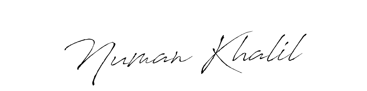 The best way (Antro_Vectra) to make a short signature is to pick only two or three words in your name. The name Numan Khalil include a total of six letters. For converting this name. Numan Khalil signature style 6 images and pictures png