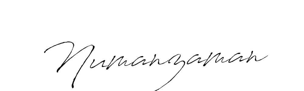 Use a signature maker to create a handwritten signature online. With this signature software, you can design (Antro_Vectra) your own signature for name Numanzaman. Numanzaman signature style 6 images and pictures png