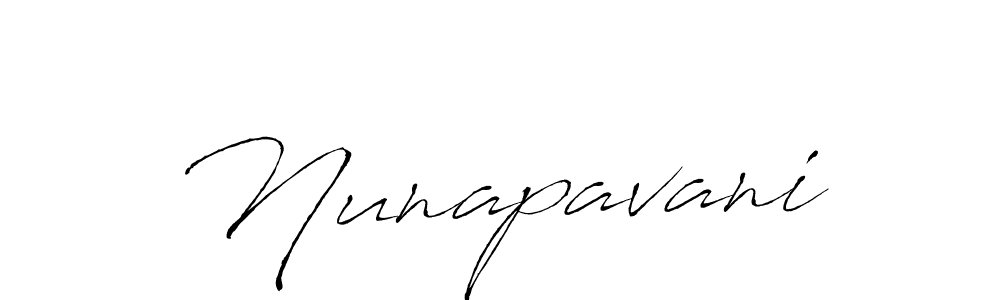 It looks lik you need a new signature style for name Nunapavani. Design unique handwritten (Antro_Vectra) signature with our free signature maker in just a few clicks. Nunapavani signature style 6 images and pictures png