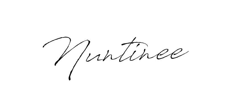 Antro_Vectra is a professional signature style that is perfect for those who want to add a touch of class to their signature. It is also a great choice for those who want to make their signature more unique. Get Nuntinee name to fancy signature for free. Nuntinee signature style 6 images and pictures png