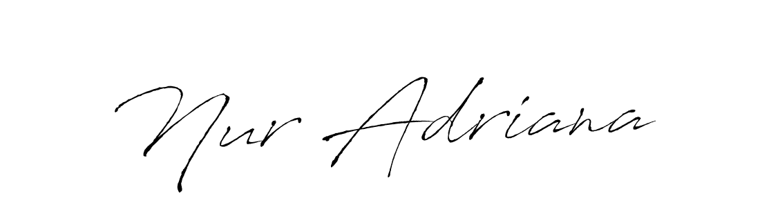 See photos of Nur Adriana official signature by Spectra . Check more albums & portfolios. Read reviews & check more about Antro_Vectra font. Nur Adriana signature style 6 images and pictures png