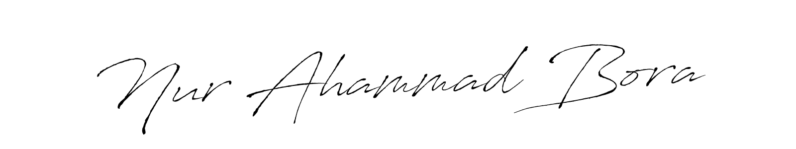 Make a beautiful signature design for name Nur Ahammad Bora. Use this online signature maker to create a handwritten signature for free. Nur Ahammad Bora signature style 6 images and pictures png